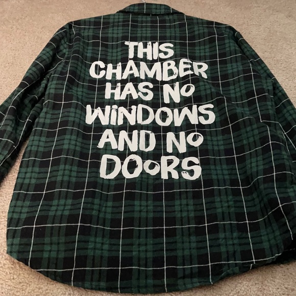 cakeworthy Tops - Original cakeworthy haunted mansion flannel L